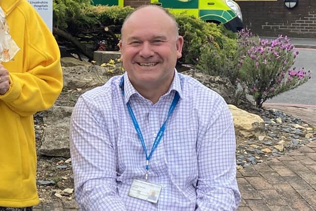 Andy Tysoe of United Lincolnshire Hospitals NHS Trust.