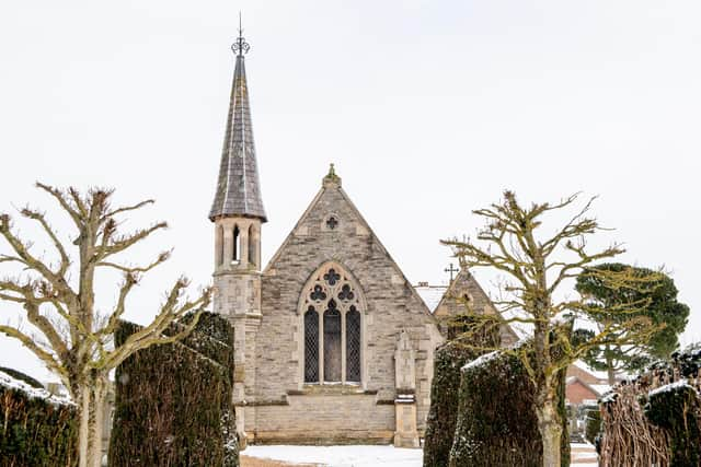 Boston Road cemetery’s Grade II-listed chapel. Photo: John Aron Photography