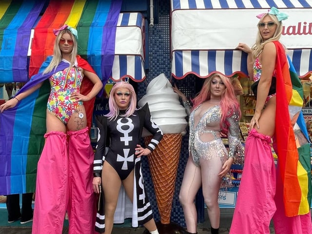 Amongst the activities were events promoting the love and acceptance of people of all gender and sexual identities.