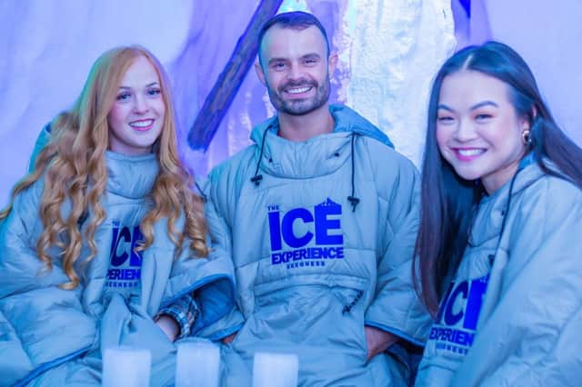 The Ice Experience is due to open to the public on Saturday, July 23.