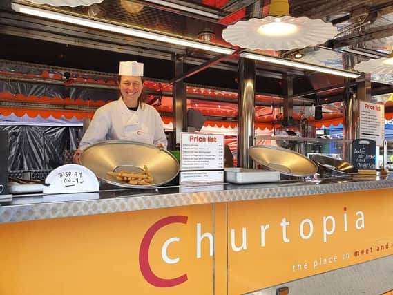 Mablethorpe Continental Market street food festival.
