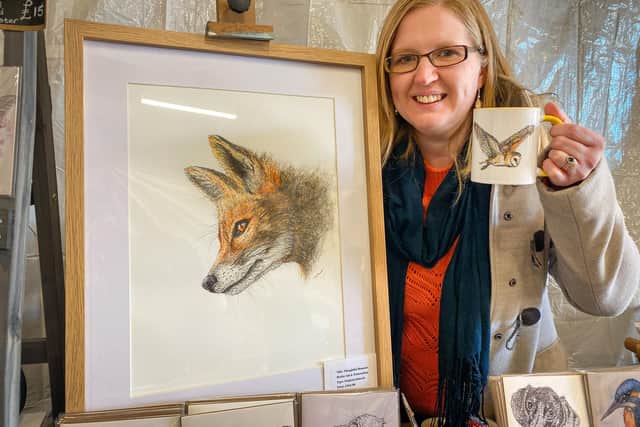 Wildlife Artist Nikki Bennett, from Honcastle.