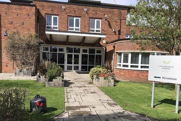 King Edward V1 Academy in Spilsby.