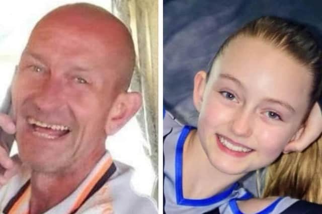 Lee Baker, 48, and his 10-year-old daughter Esme died in a caravan blaze in Ingoldmells.