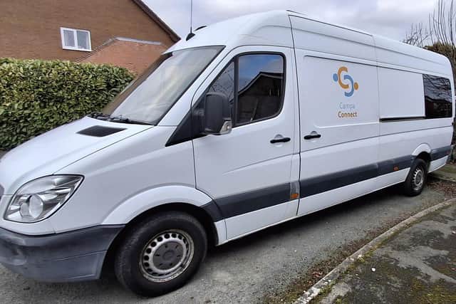The Campa Connect van.