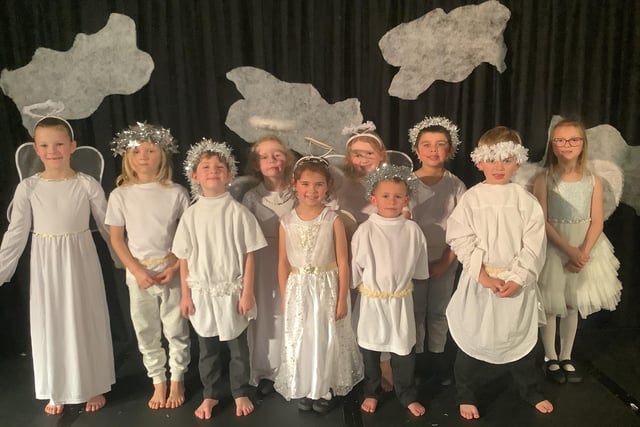 Ruskington Chestnut Street CE Primary Academy’s Key Stage 1 children perform ‘The Angel Express’.
