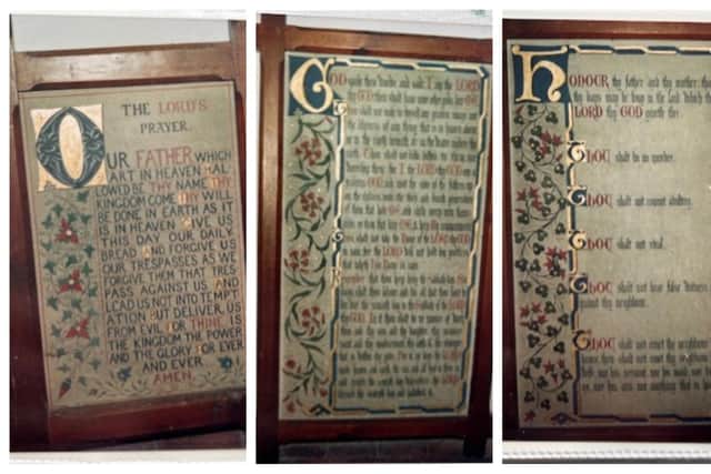 Have you seen these paitings which were stolen from a church near Spilsby?
