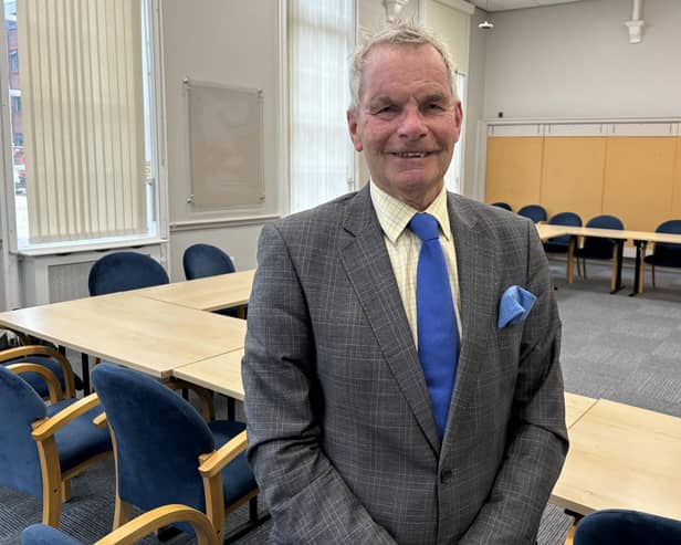 Leader of Lincolnshire County Council Martin Hill. Photo: James Turner