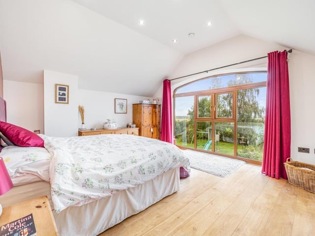 The master bedroom.