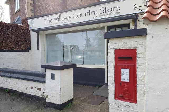 Closed - The Willows Country Store and Post Office on Willow Lane, Cranwell.