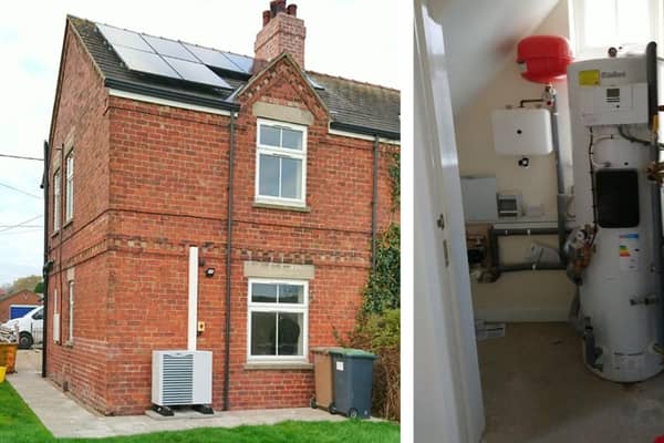 Council homes retrofitted with solar panels, heat pumps and new boilers