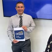Lee Gifford, Apprentice Centre lead and Emma Lee, head of Learning and Organisational Development