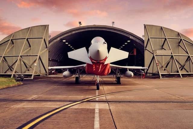 Viewers can climb inside the cockpits of jet fighter-bombers as they take to the skies. (PHOTO BY: Channel 4)