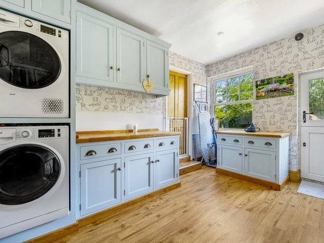 The utility room.
