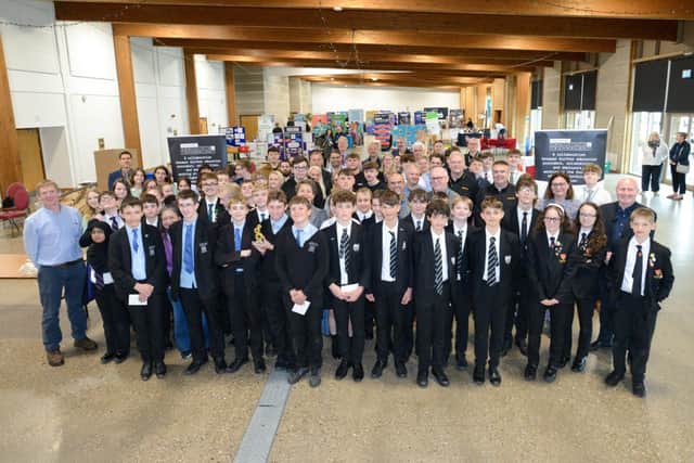 Students from schools across Lincolnshire competed at Lincolnshire Showground