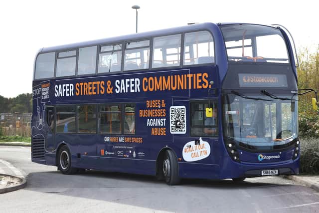 BAA branded bus