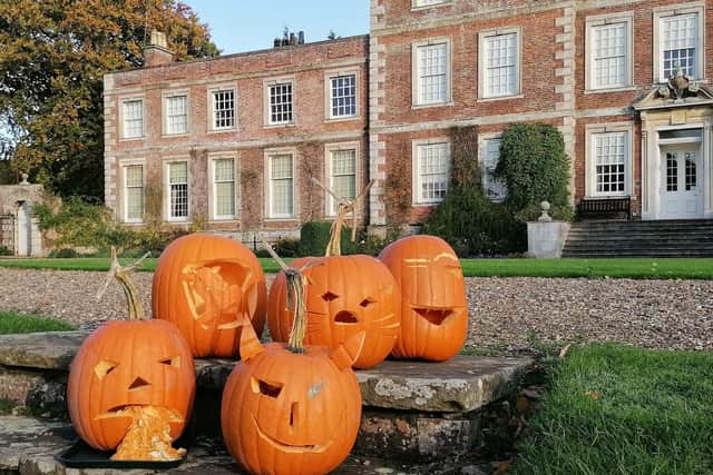 Pumpkins at Gunby, copyright National Trust.