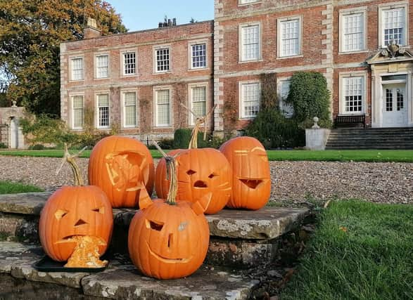 Pumpkins at Gunby, copyright National Trust.