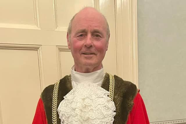 The new Mayor of Boston Coun Jonathan Noble.