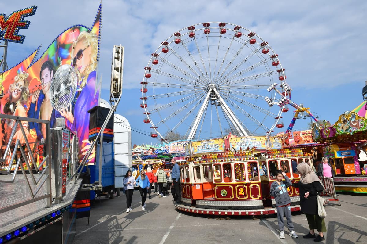 Mc Spring Fair In Pictures: Boston's May Fair returns to town with some hair-raising rides