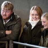 Caitlyn Bartlett with Kaleb Cooper and Caitlin Oxton. Photos by Paul Nicholls.