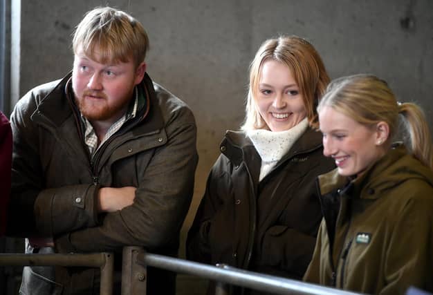 Caitlyn Bartlett with Kaleb Cooper and Caitlin Oxton. Photos by Paul Nicholls.