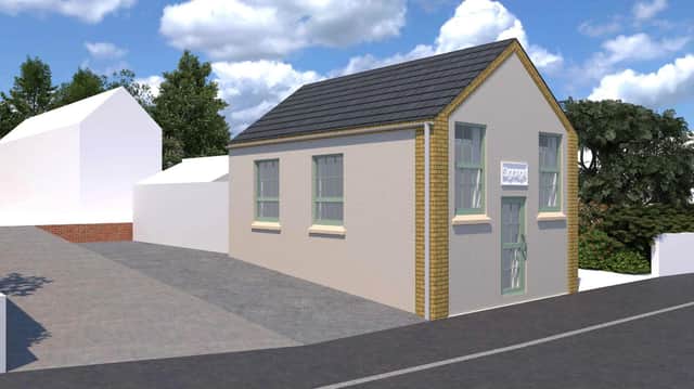 An impression of how the renovated chapel would look if plans went ahead.