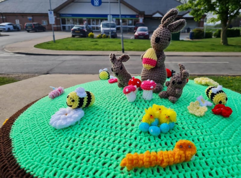 An Easter scene from this year.
