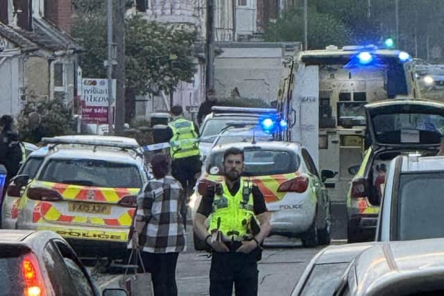 Scene of the incident in Skegness.