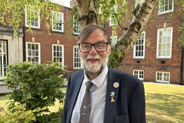Stephen Bunney has been elected chairman of Lincolnshire County Council for 2025/26