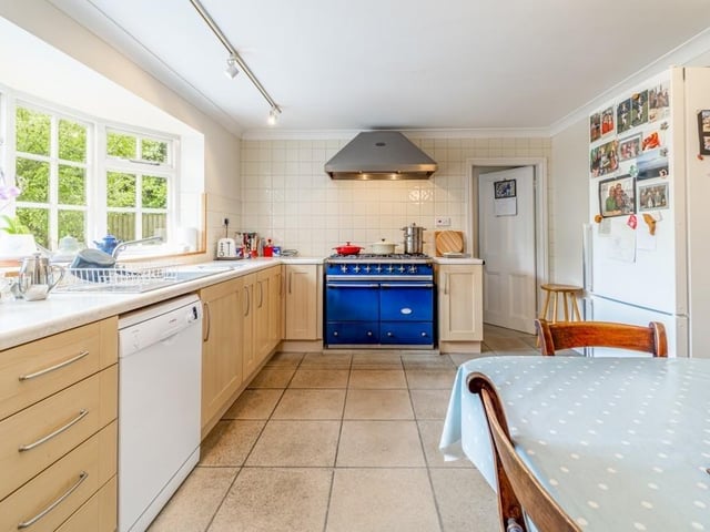 The main house's kitchen.