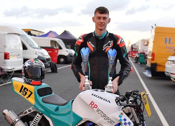 Kyle Jenkins sealed the Thundersport title at Cadwell Park. Photo: Sid Diggins.