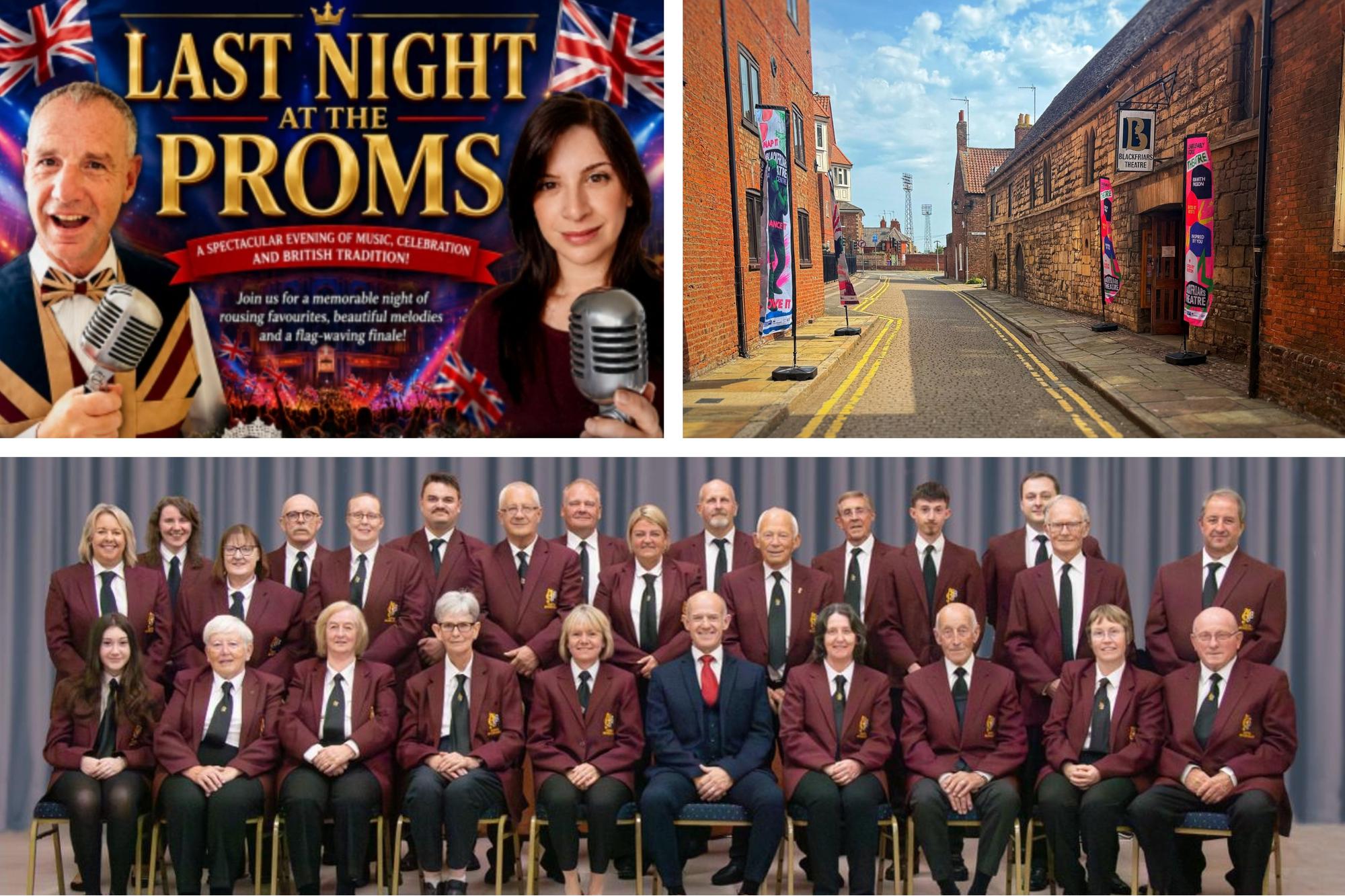 Eine Laienkapelle soll die Klänge der „Last Night of the Proms“ aus der ...