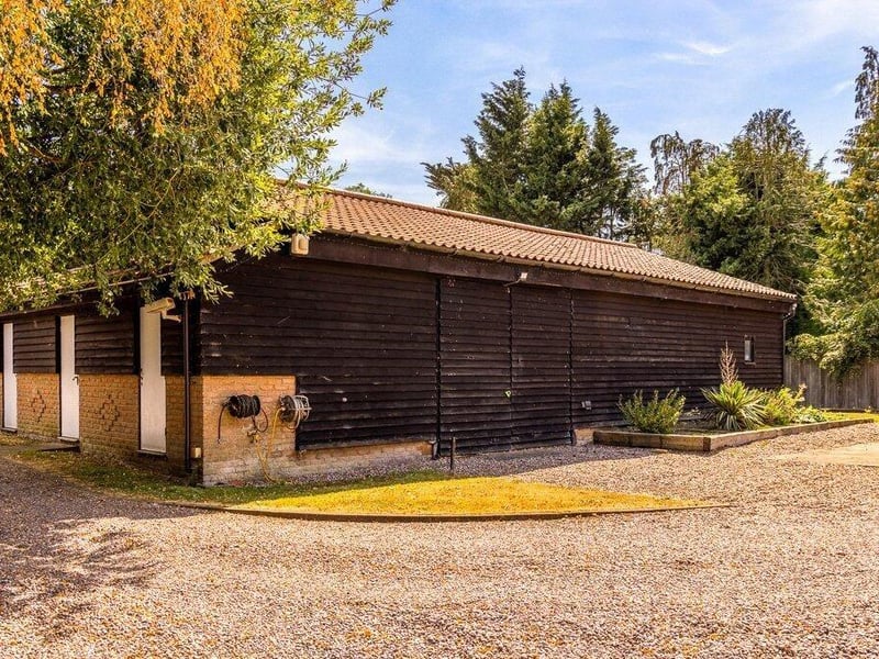 The barn/workshop.