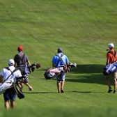 Golf is expected to be one of the first sports allowed to resume as lockdown restrictions are eased. (Photo by Bruce Bennett/Getty Images)