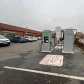 Four rapid charging stations have been installed in Gainsborough