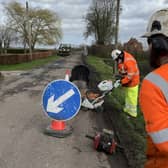 Lincolnshire has been ramping up its repair work on rural unclassified roads. Photo: LCC