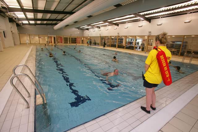Funding boost for the pool at Sleaford Leisure Centre. Photo: NKDC