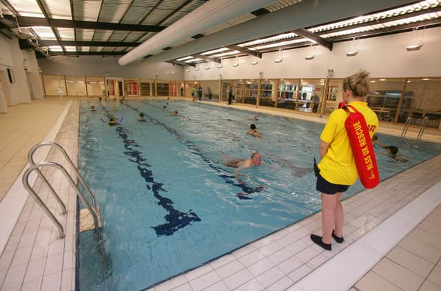 Funding boost for the pool at Sleaford Leisure Centre. Photo: NKDC