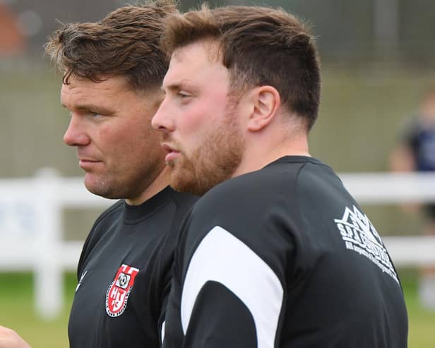 John (left) and Will Rawdon will remain with Horncastle next season.
