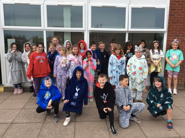 Red Nose Day fun with Year Five at The Richmond School in Skegness.