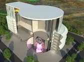 An artist's impression of the new plant.