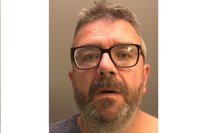 Jailed - Matthew Lawrence, 49. Photo: Lincs Police