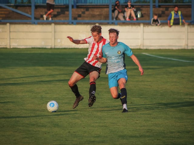 Gainsborough Trinity got the better of a youthful Lincoln City in the county cup.