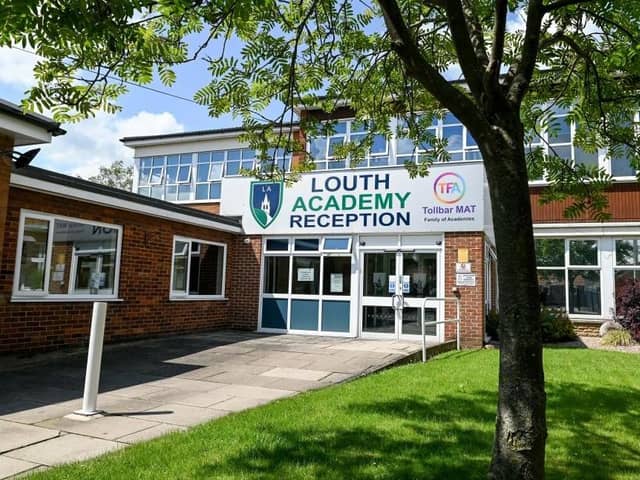 Louth Academy, which took part in the art competition and produced the overall winner in Katie Lee, of year ten.