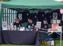 A Bearded Fisherman stall at a Gainsborough family fun day