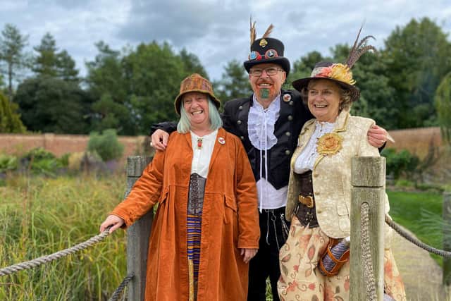 FLOSS members at a recent social event at the Walled Gardens.