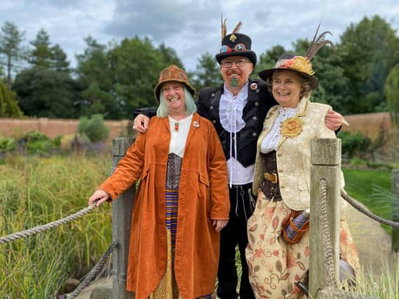 FLOSS members at a recent social event at the Walled Gardens.