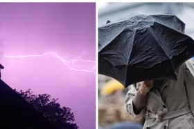 Could Notts be hit by thunder and hail?
Left pic: Andrew Manning