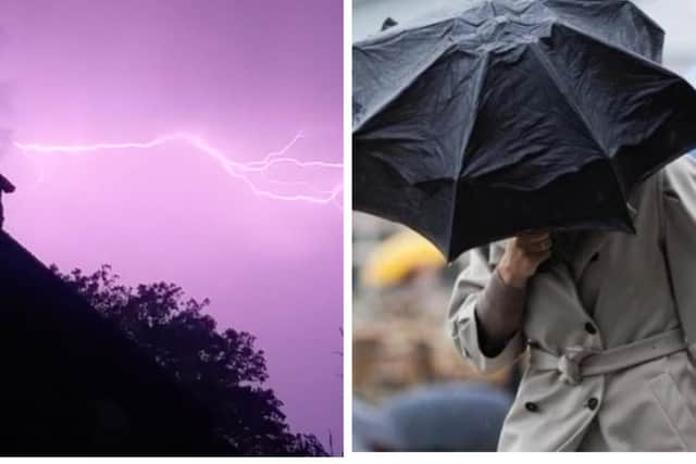 Could Notts be hit by thunder and hail?
Left pic: Andrew Manning